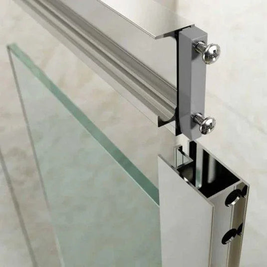 Merlyn MBOX 1000mm Corner Entry Shower Door - Chrome - MBC1000 - Envy Bathrooms Ltd