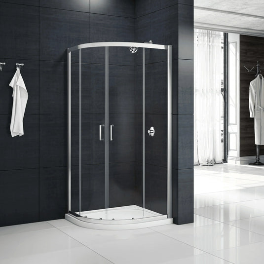 Merlyn MBOX 2 Door Quadrant Shower Enclosure 800mm - MB2Q800 - Envy Bathrooms Ltd