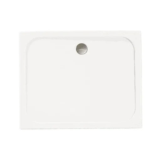 Merlyn MStone 1700 x 800mm Rectangular Shower Tray with 90mm Fast Flow Waste - White - D178RT - Envy Bathrooms Ltd