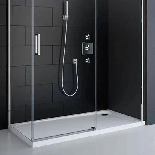Merlyn Touchstone 1400 x 700mm Antislip Rectangular Shower Tray Without Waste - White - S147RTASTO - Envy Bathrooms Ltd