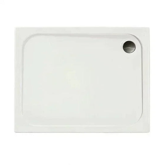 Merlyn Touchstone 1600 x 900mm Antislip Rectangular Shower Tray Without Waste - White - S169RTASTO - Envy Bathrooms Ltd