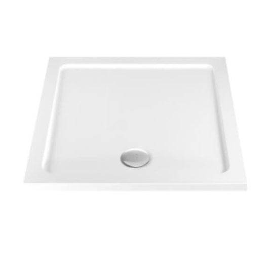 MX Elements 1000mm Square Shower Tray - Envy Bathrooms Ltd