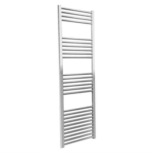 Oceana Warma Straight 1600 x 600mm Towel Rail Radiator Chrome - Envy Bathrooms Ltd
