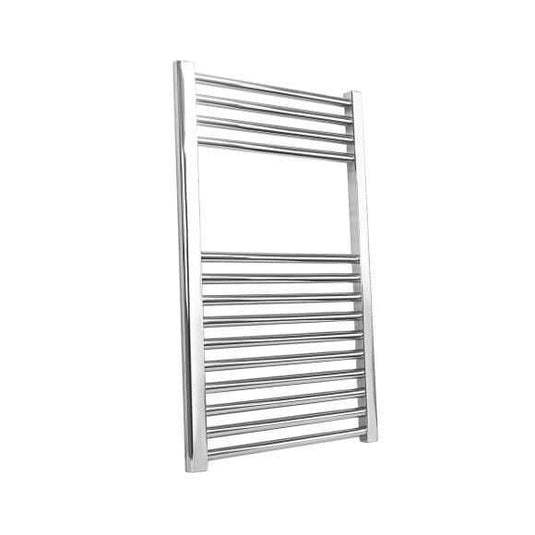 Oceana Warma Straight 800 x 500mm Towel Rail Radiator - Chrome - Envy Bathrooms Ltd