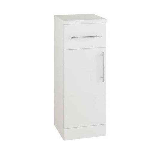 Oceana Arctic 300mm Drawer Line Base Unit - Gloss White - Envy Bathrooms Ltd