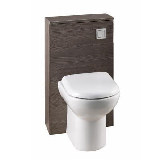 Oceana Eden 500 Back to Wall WC Toilet Unit Gloss in Grey Avola - Envy Bathrooms Ltd