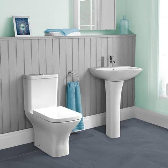 Oceana Lydford Basin & Pedestal - Envy Bathrooms Ltd