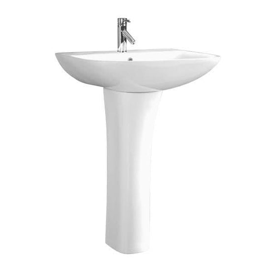 Oceana Lydford Basin & Pedestal - Envy Bathrooms Ltd