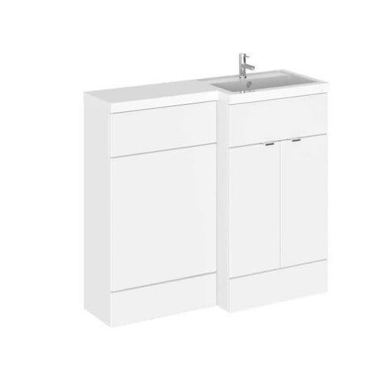 Oceana Rio 1000mm Furniture Set & Basin in Gloss White (RH) - Envy Bathrooms Ltd