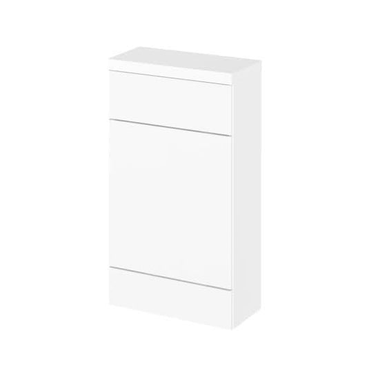 Oceana Rio 500mm WC Toilet Unit & Polymarble Worktop in Gloss White - Envy Bathrooms Ltd