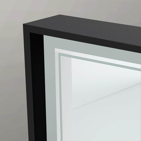 Origins Astoria Mirror 75 Black - 75x90cm - Envy Bathrooms Ltd
