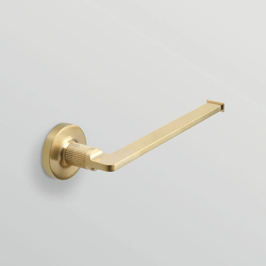 Origins Baxter Open Towel Bar - Brushed Brass - BAX-114125-BB - Envy Bathrooms Ltd