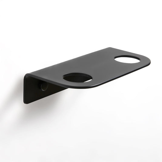 Origins Bottle Holder 2 hole - Black - Envy Bathrooms Ltd