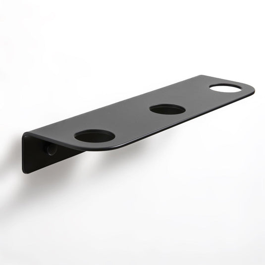 Origins Bottle Holder 3 hole - Black - Envy Bathrooms Ltd