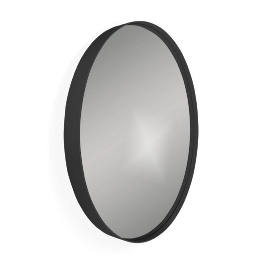 Origins City Round Mirror 80cm - Black - Envy Bathrooms Ltd