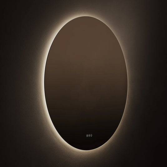 Origins Claris 1000mm Round Mirror - No Frame - CLR-01D100-03 - Envy Bathrooms Ltd