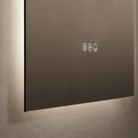 Origins Claris 500mm Arch Mirror - No Frame - CLR-01R059-03 - Envy Bathrooms Ltd