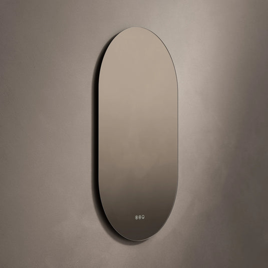 Origins Claris 600mm Capsule Mirror - No Frame - CLR-01C610-03 - Envy Bathrooms Ltd