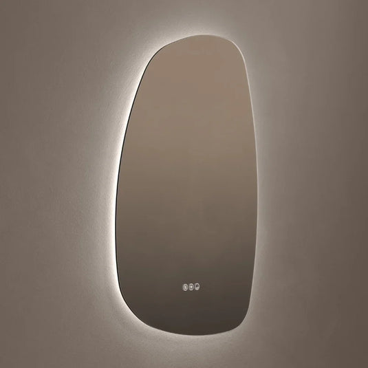 Origins Claris 600mm Organic Mirror - No Frame - CLR-01G068-03 - Envy Bathrooms Ltd