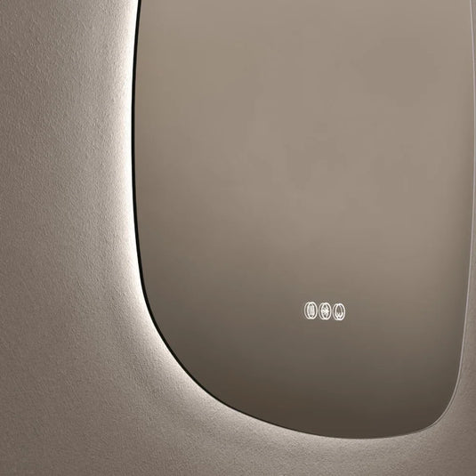 Origins Claris 600mm Organic Mirror - No Frame - CLR-01G068-03 - Envy Bathrooms Ltd