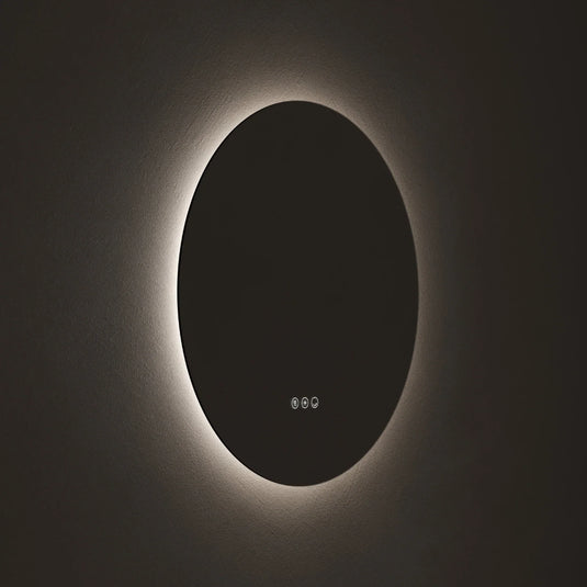 Origins Claris 600mm Round Mirror - No Frame - CLR-01D060-03 - Envy Bathrooms Ltd