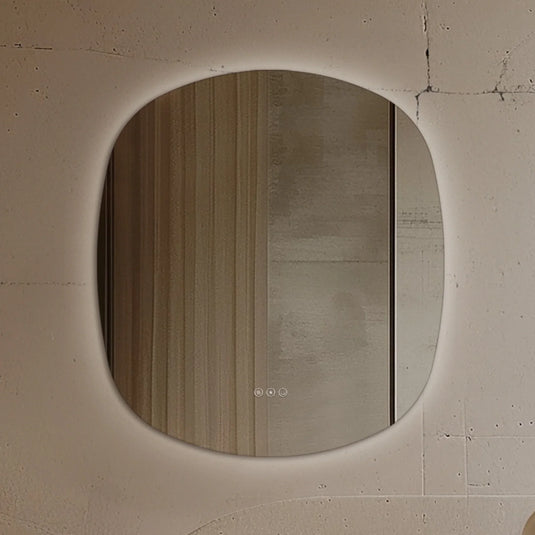 Origins Claris 700mm Curve Oblong Mirror - No Frame - CLR-01C778-03 - Envy Bathrooms Ltd