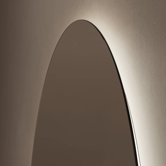 Origins Claris 800 Oval Cut Mirror - No Frame - CLR-01V089-03 - Envy Bathrooms Ltd