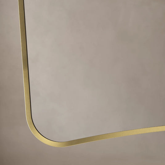 Origins Delphine 1200mm Mirror - Brushed Brass - DEL-001127-BB - Envy Bathrooms Ltd