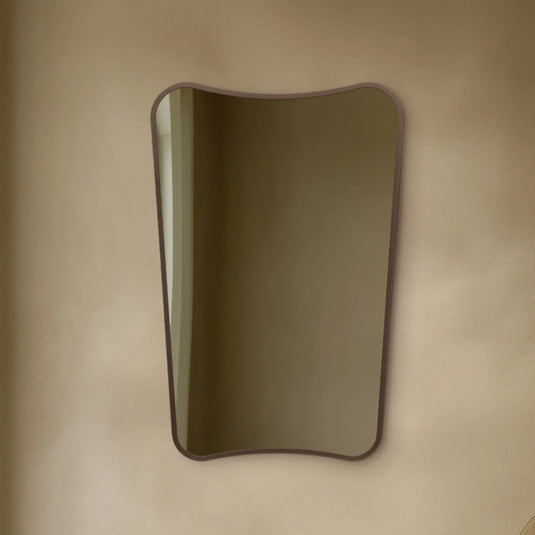 Origins Delphine 600mm Mirror - Brushed Bronze - DEL-001069-BZ - Envy Bathrooms Ltd