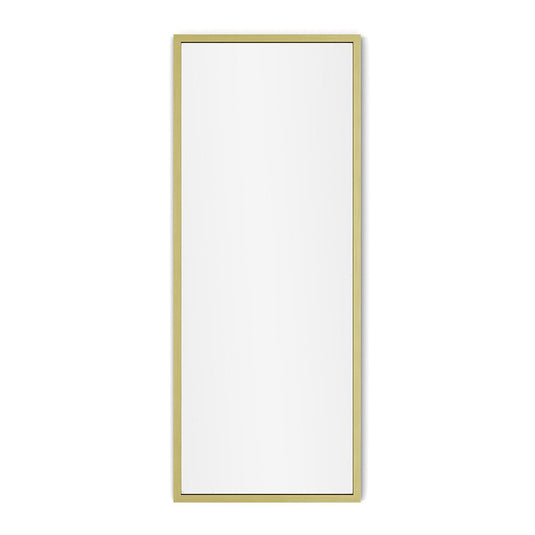 Origins Docklands 40 x 100cm Rectangular Mirror - Brushed Brass - Envy Bathrooms Ltd