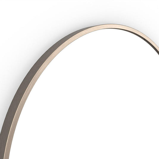 Origins Docklands 50 x 80cm Capsule Mirror - Brushed Bronze - Envy Bathrooms Ltd