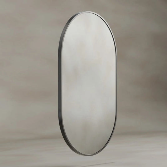 Origins Docklands 500mm Capsule Mirror - Gunmetal - DKL-00C058-GM - Envy Bathrooms Ltd