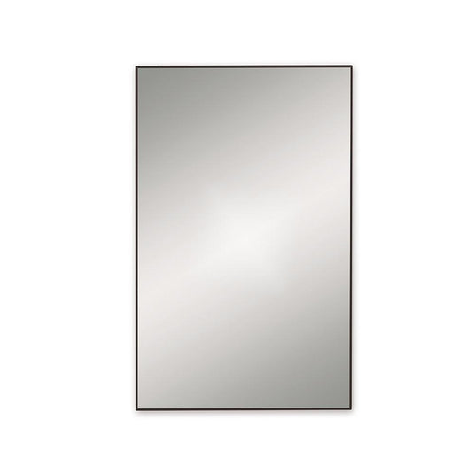 Origins Docklands 50 x 80cm Rectangular Mirror - Black - Envy Bathrooms Ltd