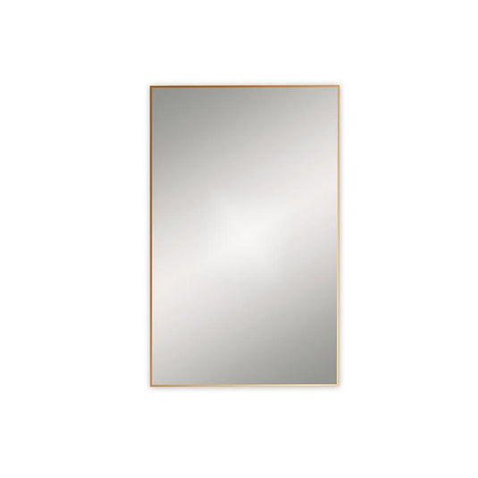 Origins Docklands 50 x 80cm Rectangular Mirror - Brushed Brass - Envy Bathrooms Ltd