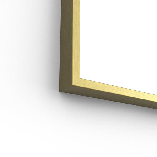 Origins Docklands Arch Mirror 50 - Brushed Brass - Envy Bathrooms Ltd
