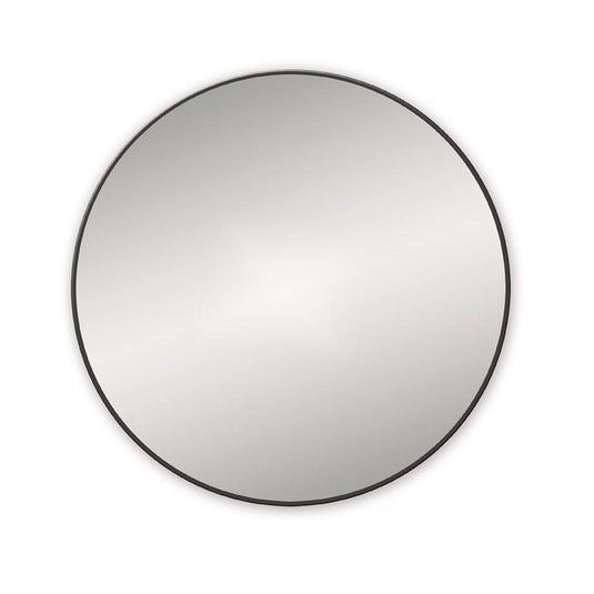 Origins Docklands Round Mirror 60cm - Black - Envy Bathrooms Ltd
