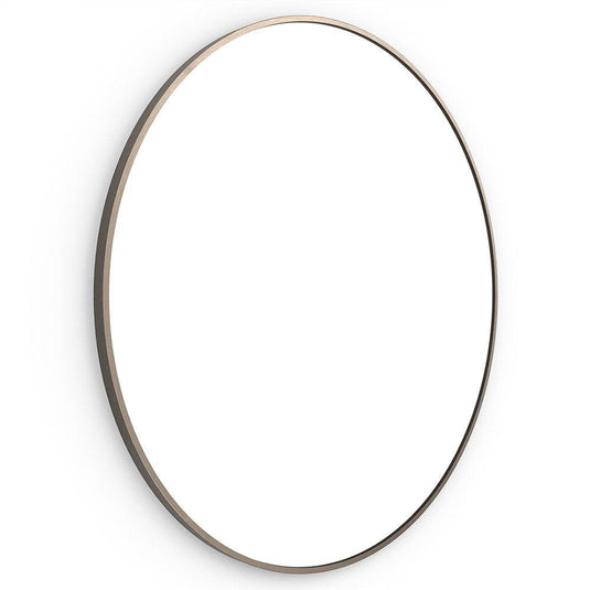 Origins Docklands Round Mirror 80 - Brushed Bronze - Envy Bathrooms Ltd