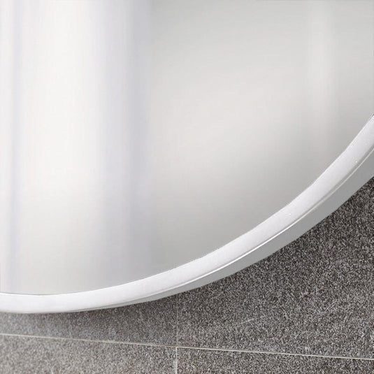 Origins Docklands Round Mirror 80cm - White - Envy Bathrooms Ltd