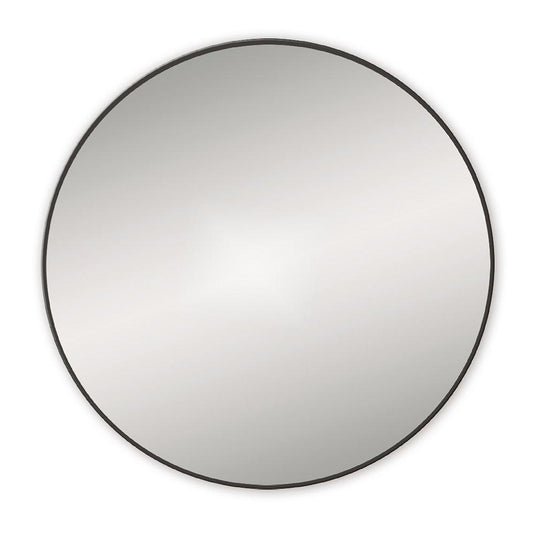 Origins Docklands Round Mirror 80cm - Black - Envy Bathrooms Ltd