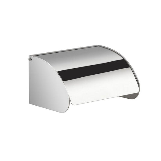 Origins G Pro Toilet Roll Holder with Flap - Chrome - Envy Bathrooms Ltd