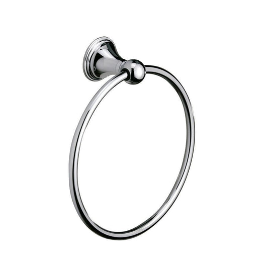 Origins Genoa Towel Ring - Chrome - Envy Bathrooms Ltd
