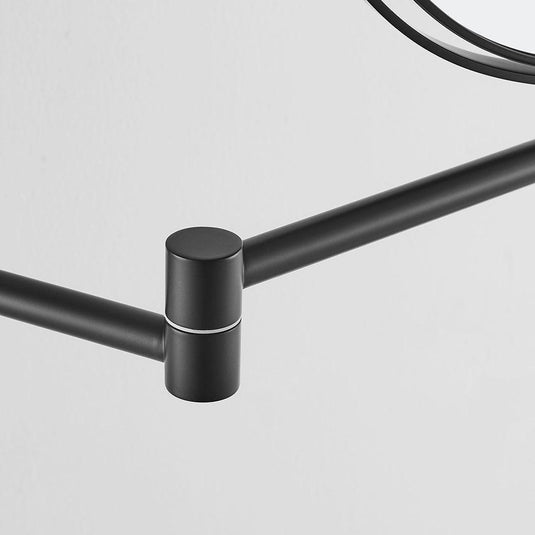 Origins Hutton Reversible 5x Magnifying Wall Mirror - Black - Envy Bathrooms Ltd