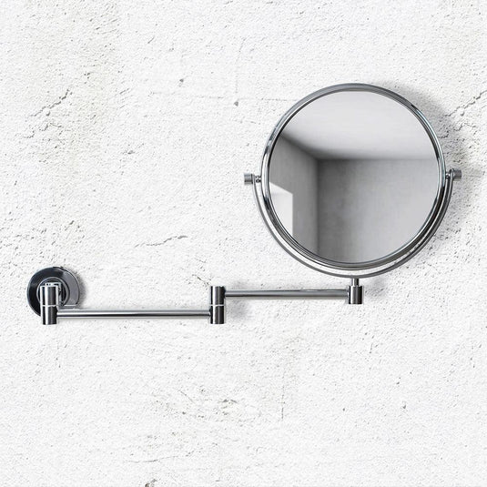 Origins Hutton Reversible 5x Magnifying Wall Mirror - Chrome - Envy Bathrooms Ltd