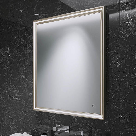 Origins Lexington Mirror 75 Brushed Bronze - 75x90cm - Envy Bathrooms Ltd