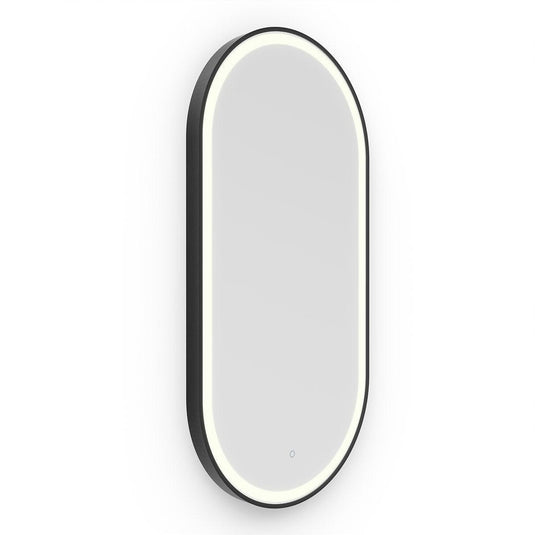 Origins Lomax Light Capsule Mirror 50 - Black - Envy Bathrooms Ltd