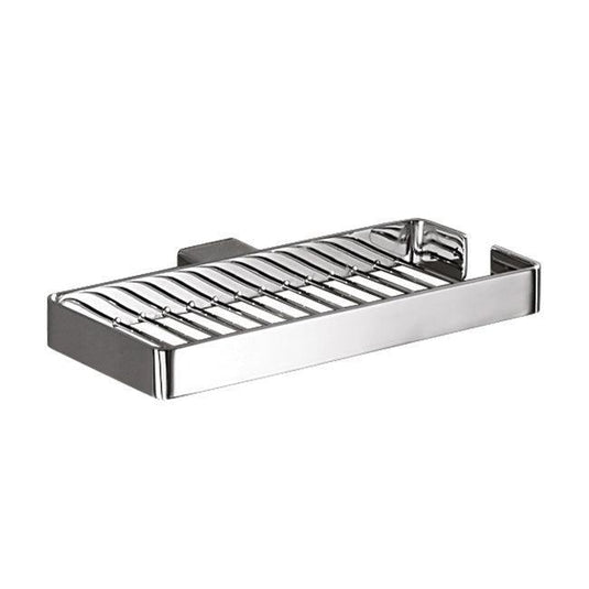 Origins Lounge Double Metal Soap Basket - Chrome - Envy Bathrooms Ltd