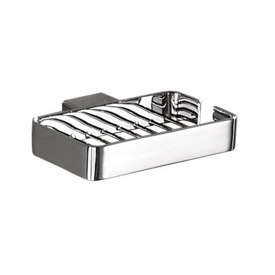 Origins Lounge Metal Soap Basket - Chrome - Envy Bathrooms Ltd