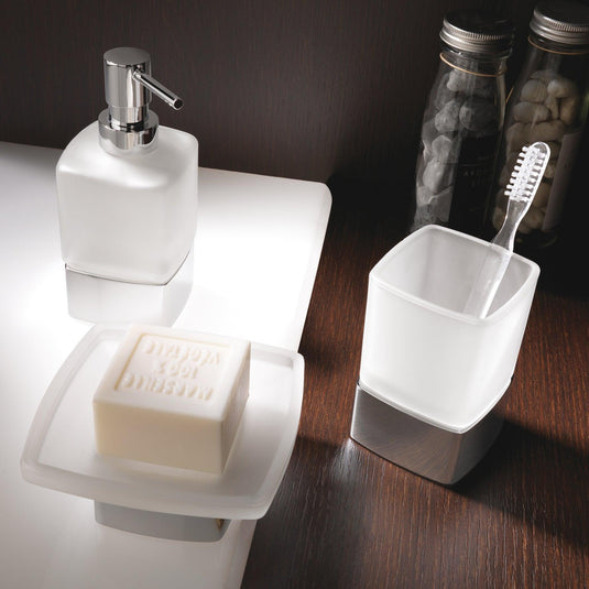Origins Lounge Soap Dispenser Freestanding - Chrome - Envy Bathrooms Ltd