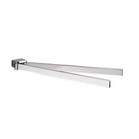 Origins Lounge Swing Towel Rail - Chrome - Envy Bathrooms Ltd