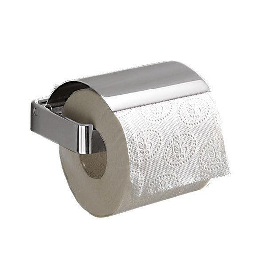 Origins Lounge Toilet Roll Holder with Flap - Chrome - Envy Bathrooms Ltd
